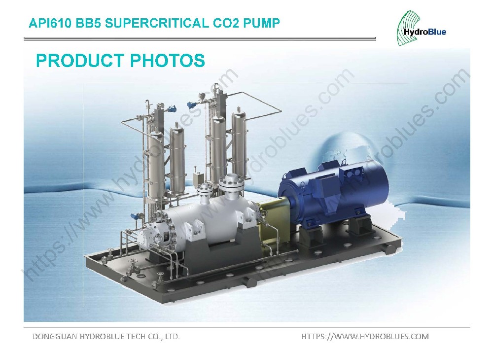Carbon Dioxide (CO2 ) Delivery Pumps API610 BB5 Double Casing Ring Section Multistage Pumps-Patent